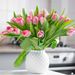 Bouquet de tulipes roses