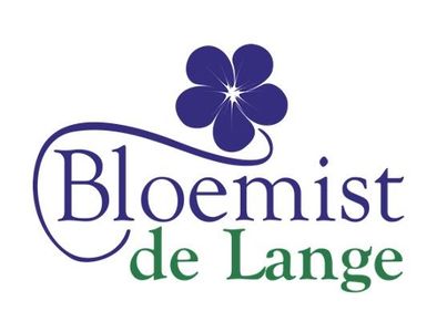 Logo van bloemist de lange