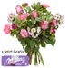 Blumenstrauß Lia + Gratis Milka