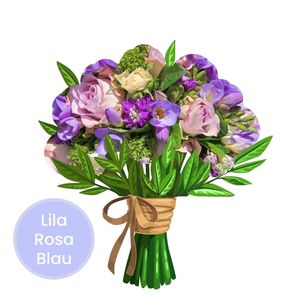 Purple seasonal bouquet