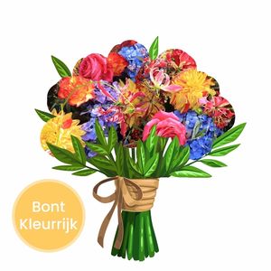 Colorfu Surprise bouquet