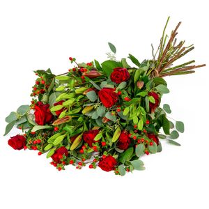 Funeral bouquet - Red