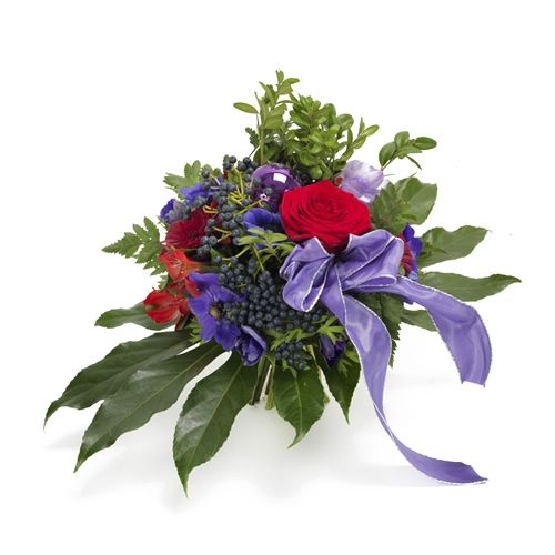 Christmas Bouquet purple