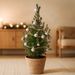 Mini kerstboom Silver