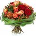 Romantique bouquet rouge
