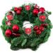 Christmas wreath red