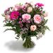 Roze boeket met gerbera en rozen