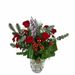 Kerstboeket rood (small)