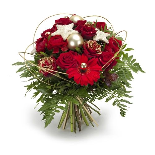 Christmas bouquet - red