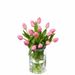 Bouquet of pink tulips