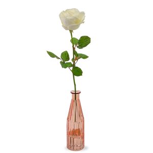 Premium white rose | Incl. Vase