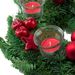 Advent wreath red