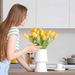 Yellow tulip bouquet