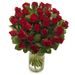 Dark red roses