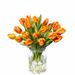 Orange tulip bouquet