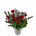 Christmas bouquet red