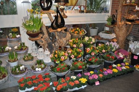 Bloemenwand Bloemisterij Aarts
