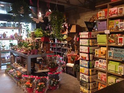 Sfeerfoto in de bloemenwinkel Bloemen Geur en Kleur Sint-Gillis-Waas