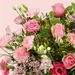 Rosa Blumenstrauß Fenna mit Vase