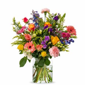 Blumenstrauß Jamie mit Vase