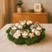 Advent wreath white