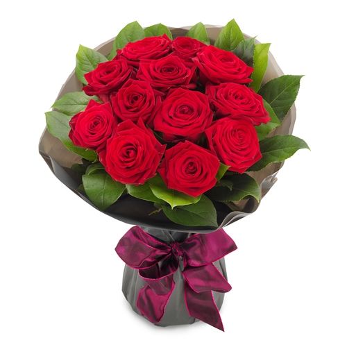 Bouquet with red roses