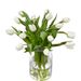 Bouquet de tulipes blanches