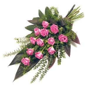 Funeral bouquet classic pink