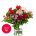 Bouquet Félicité + coeur
