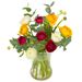 Sunny ranunculus bouquet