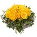 Golden bouquet roses