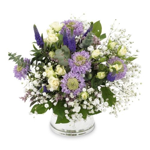 Purple and lilac bouquet