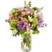 Mixed bouquet - purple and pink shades