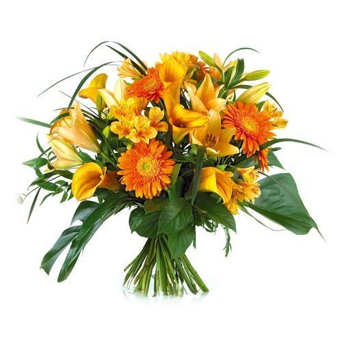 Yellow and orange bouquet