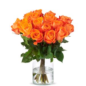 20 roses orange (40 cm)