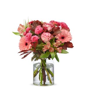 Pink autumn bouquet