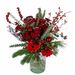 Kerstboeket rood (large)