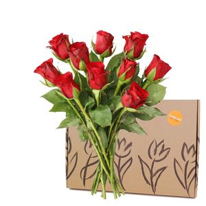 Brievenbus Valentijn rozen