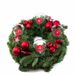 Christmas wreath red
