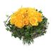 Bouquet de roses jaune