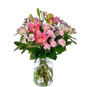 Prachtig roze boeket