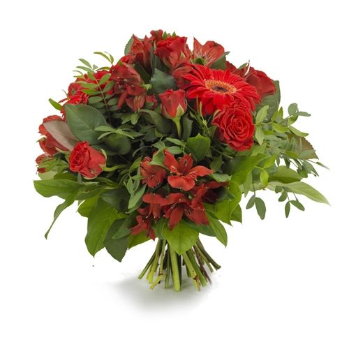 Christmas bouquet red