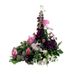 Funeral arrangement - Pink/white