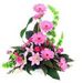 Funeral arrangement - Pink/white