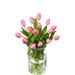 Roze tulpen boeket