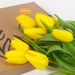 Boîte aux lettres Tulipes Jaunes