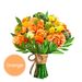 Orange Saisonaler Blumenstrauß