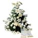 Funeral arrangement - White