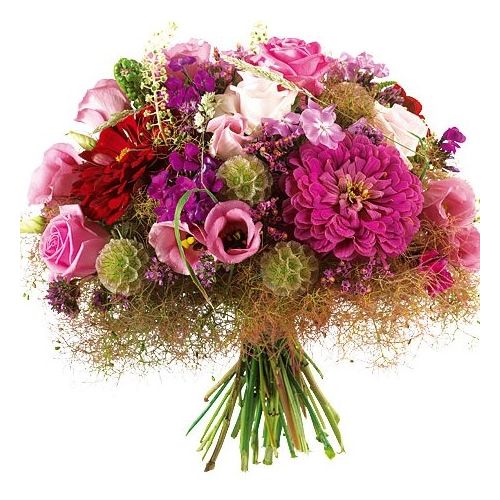 Blumenstrauß in pink und rosa