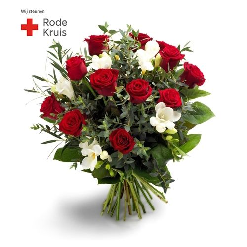 The Red Cross bouquet